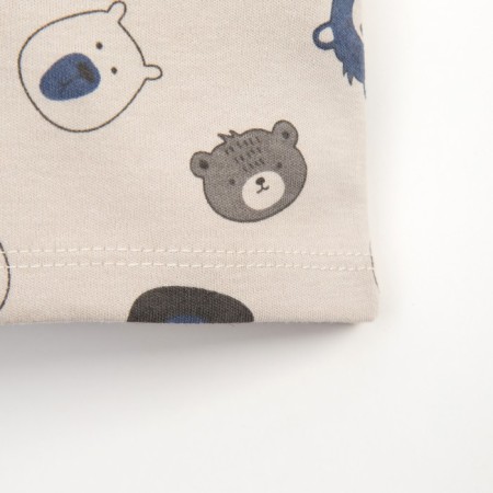Set: jumper and pants crumb I am "Bear", height 80-86 cm, gray-4