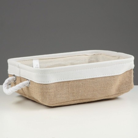 Stellah basket with Country Handles, 320 x 230 x 100 mm, beige-2