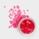 Glitter Figure stars pink 0.5 g