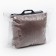 Decorative cappuccino pillow 40x40cm (Fas. 2 pcs), knit, PE 100%