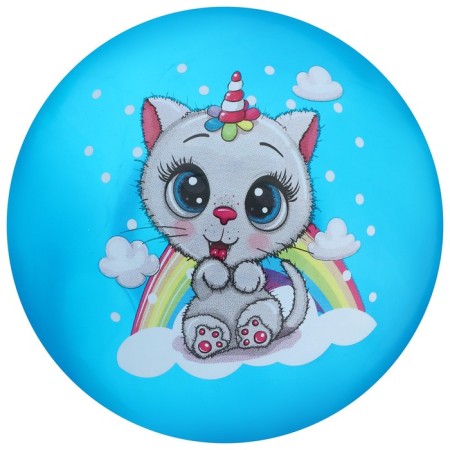 Children's ball zabiaka, d = 22 cm, 60 g, color mix-6