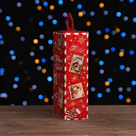 Gift Folding Box "New Dita Red" 10 x 6 x 21 cm-2