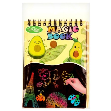 Avocado notebook gravel, 10 sheets, Stikhel-5