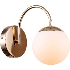 Wall lamp STILFORT 2015/03/01W Miracle, 1x40W, E14, 240x240x215 mm, color gold