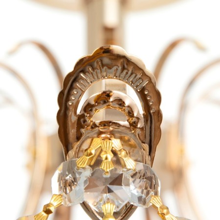Chase "Arina" 8x60W E14 gold 58x58x53cm SVK-8