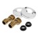 Soul mixer Zein Z3671, one-rod, without a shower set, ABS plastic, graphite