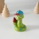 Polystone souvenir "Snake in a cap, with a spray can" 4.5x6 cm