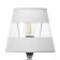 Obazhur "Turman" White E14 15x15x13 cm
