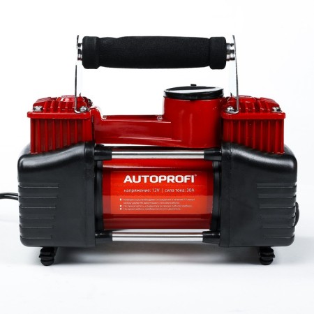 Autoprofi AK-65 car compressor, binopassel, metal, 12V, 300W, performance 65 l/min, bag-1