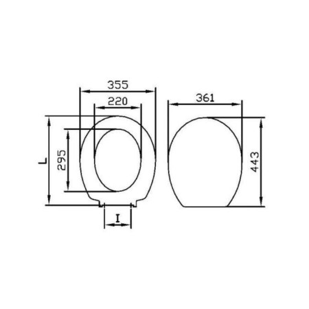 Roca Victoria Nord Zru9000024, Duroplast, Microlift, White, white toilet cover.-1