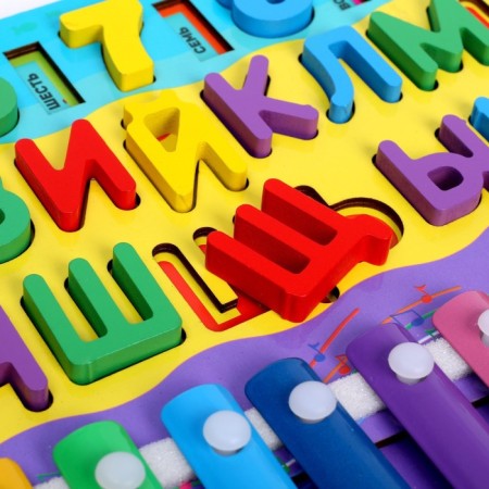 Logic center 6 in 1 "Fun" 45x22 cm-5