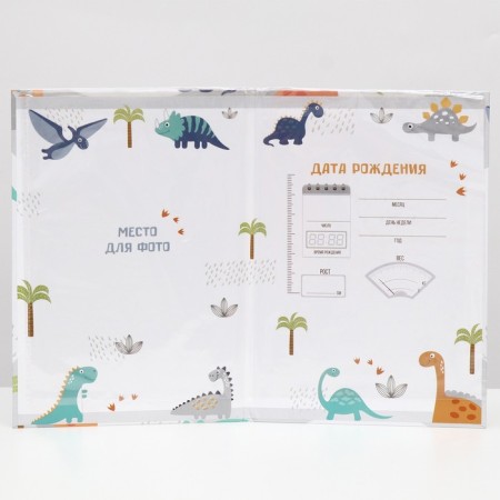 Folder for the birth certificate "Dinosaurus", A5-2