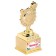 The reward figure is a “smart girl”, a cup, plastic, gold, 13 x 5.5 x 5 cm.