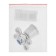 Handle on the mixer "Cross 67" 80067, for a crane-box with a rod under a square, plastic, chrome