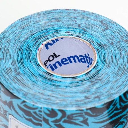 Kinesio teip Spol Tape Tatoo Korean, 5 cm x 5 m, blue-1