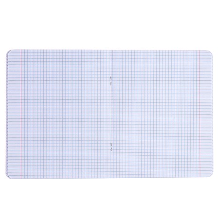 Notebook of 48 sheets in the cell "liquid smiles", cover coated cardboard, softtouch, congruh, mix-1