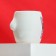 Ceramic mug "What is", 250 ml, white color