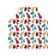 Apron kitchen with a photo print "Pineapple", adjustable, size OS