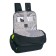 Youth backpack 45 x 31 x 12 cm, ergonomic back, Across M-4, black/yellow M-4-3