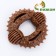 Dog toy "Ring with spikes", tpr+bamboo, 8 cm