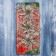 Christmas tree decoration "Flowers with a narrowed petal" (set 3 pcs) 10x10 cm, gold