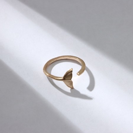 Ring "Mermaid" tail, color gold, dimensionless-1