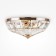 Ceiling light MayToni Mod094CL-04G, 4XE14, 60W, 39.6x39.6x19.2 cm, color gold