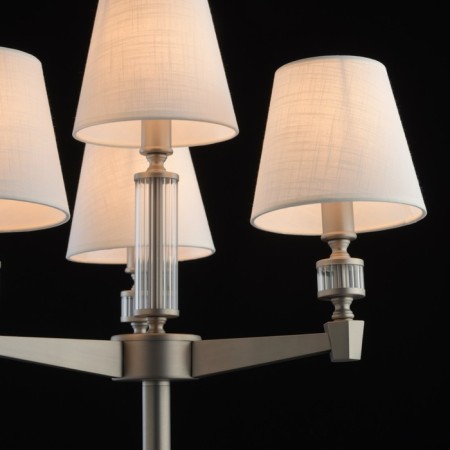 Delray table lamp, 4x40W E14, Nickel 50x50x68 cm-3