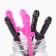 Cocktail tubes 18+ Black and pink mix 6pcs