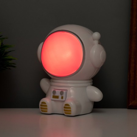 Sponel "Cosmonaut" LED 1.5W USB AKB White 9.5x8x10.5 cm Risalux-3
