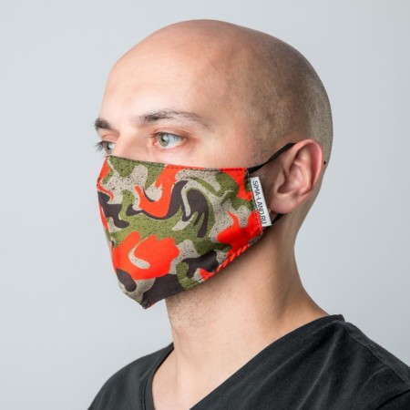 Class mask with adjusting ties "Hakki"