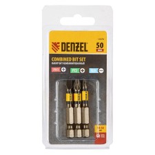 Denzel 11678, PH2, PZ2, SL5, 50 mm, S2 steel set