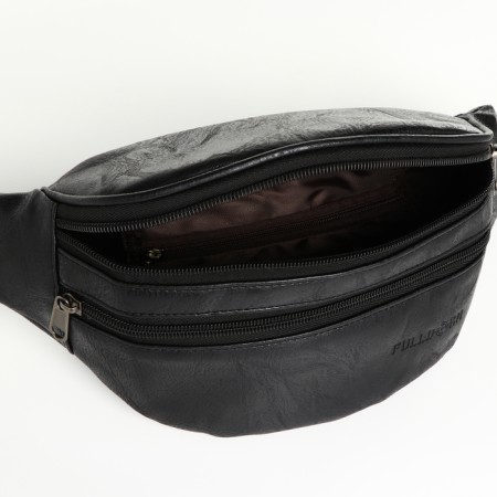 Board belt on lightning, 2 external pockets, black color-4