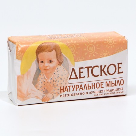 Baby toilet soap in paper packaging, 160 g
