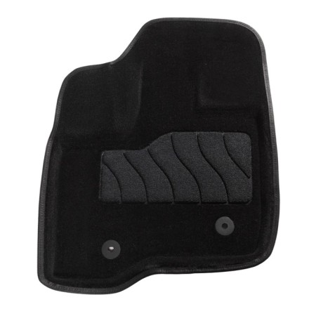 3D mats for Ford Explorer V, 2010-2015, (a wide platform for the left foot), a set-1