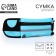 Board for running a waist, on a zipper, blue color