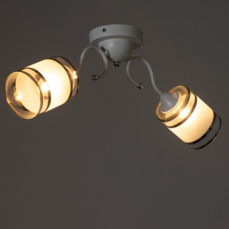 Emma chandelier 2he27 40W white 51x12x25cm Bayerlux-2