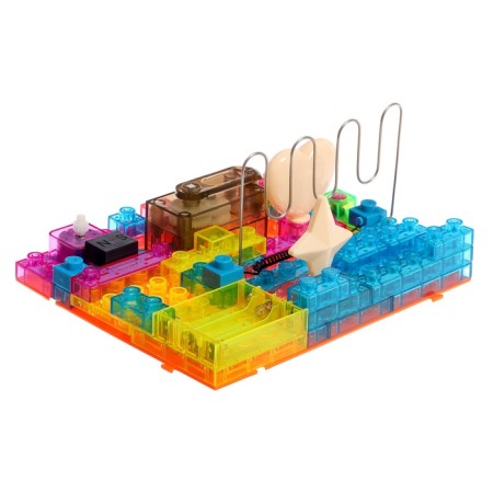 Block-electronic designer "Electronic Labyrinth", 72 schemes, 34 parts-3