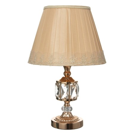 Table lamp "Enthusiasm" 1x60W E27 gold belt backlight 26x26x46 cm Risalux-6