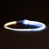 Collar - backlighting ring, charging from USB, up to 70 cm, 3 glow modes, multi -c.