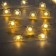 Garland “thread” 2 m dews with nozzles “snowflake”, ip20, silver thread, 20 LED, glow warm white, 2 modes, AAX2