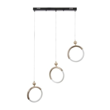 Bayerlux lamp "Olendal" LED 30W black and gold 69x5x48-150 cm-3