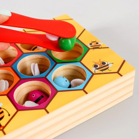 Developing game "Get and Put the bee" 4.5 × 14.5 × 20 cm-1