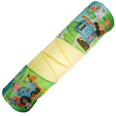 Game tunnel "Blue Tractor", in a bag