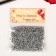 Beads for creativity plastic "silver" set 20 grams 0.3x0.3 cm