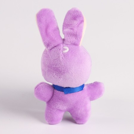 Soft toy "lovely bunny" in a set with stickers-3