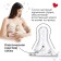A bottle for feeding Gift “I love milk”, classic throat, 250 ml., From 0 months, with a nipple, with handles