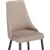 Stol on a metal frame Lana metal/velor, black/beige 57x50x99 cm