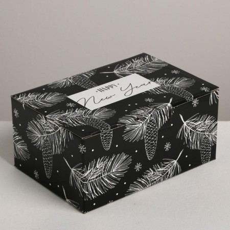 Folding box "New Year", 22 x 15 x 10 cm, new year-1