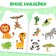 Coloring with stickers "Tigerol", 12 p.